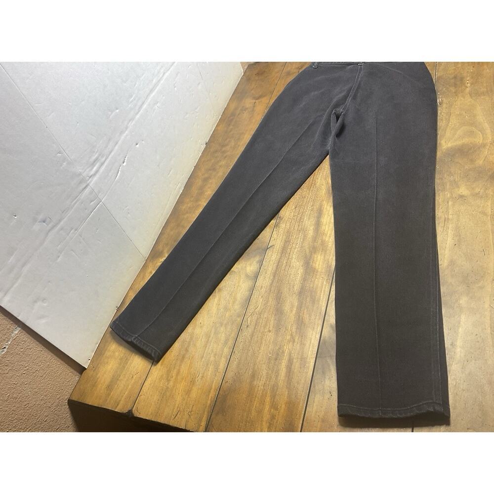 Vintage Rockies Rocky Mountain Jeans Womens 7/8 Black High Rise Western 90s - Picture 2 of 10